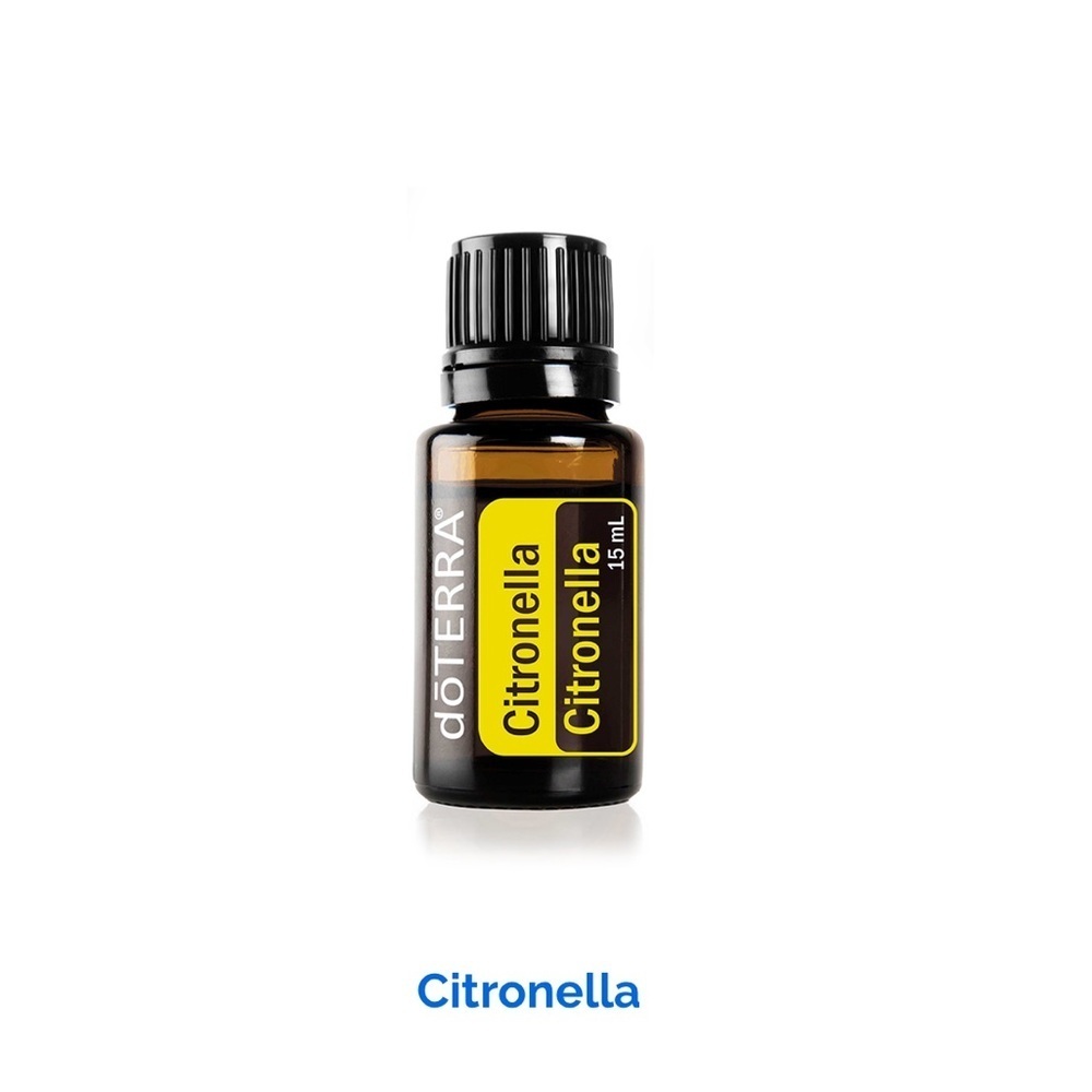 doTERRA Citronella Essential Oil with Black Cap and Yellow Label -15 ml